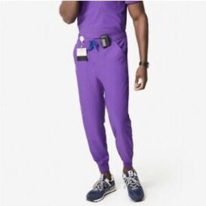 FIGS Men’s LARGE Tansen Jogger Neon Purple Scrubs